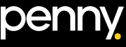 Penny logo white