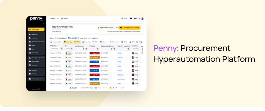 Penny: Procurement Hyperautomation Platform