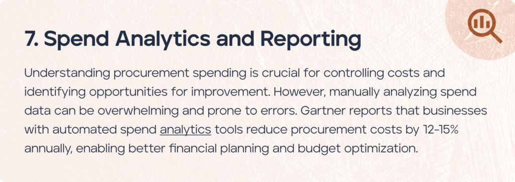 Procurement workflows