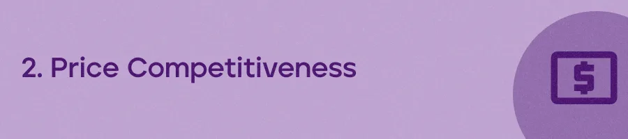 Price Competitiveness