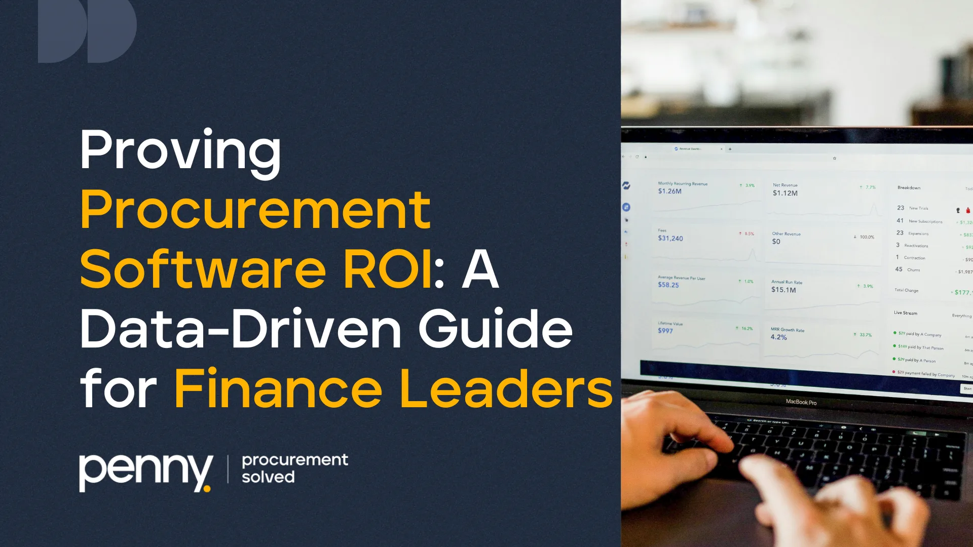 In today's competitive landscape, procurement isn’t just about cost cutting; it’s a strategic pillar for financial health and operational excellence. Yet many procurement leaders still struggle to demonstrate the tangible return on investment (ROI) of their software initiatives.
It’s no longer enough to talk about “efficiency gains” or “streamlined processes.” Finance leaders, particularly CFOs, expect concrete, quantifiable data and a clear link to the bottom line.
This guide provides a structured, data driven framework to prove procurement software ROI, turning abstract benefits into measurable financial impact.
