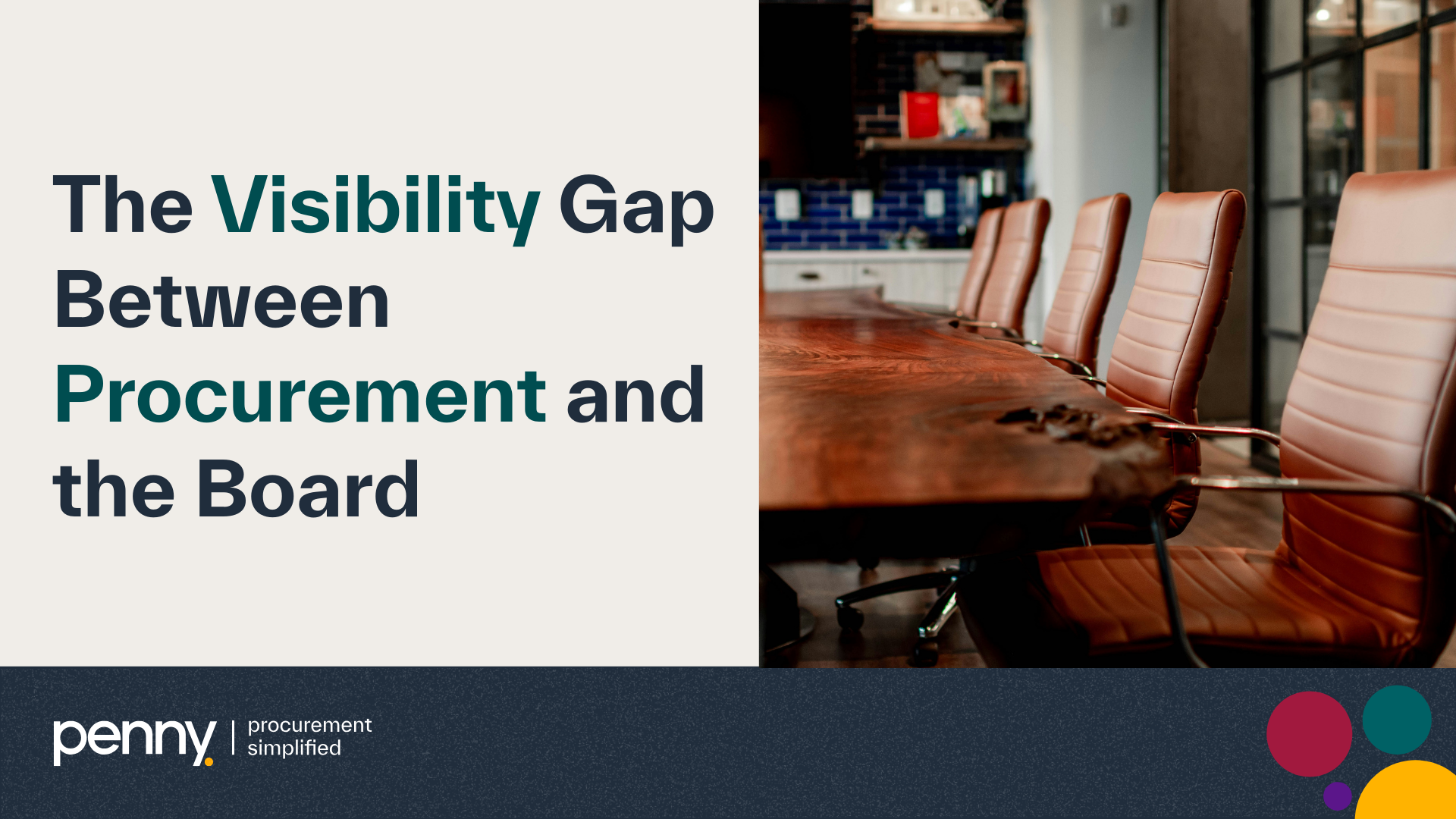 The Visibility Gap Between Procurement and the Board