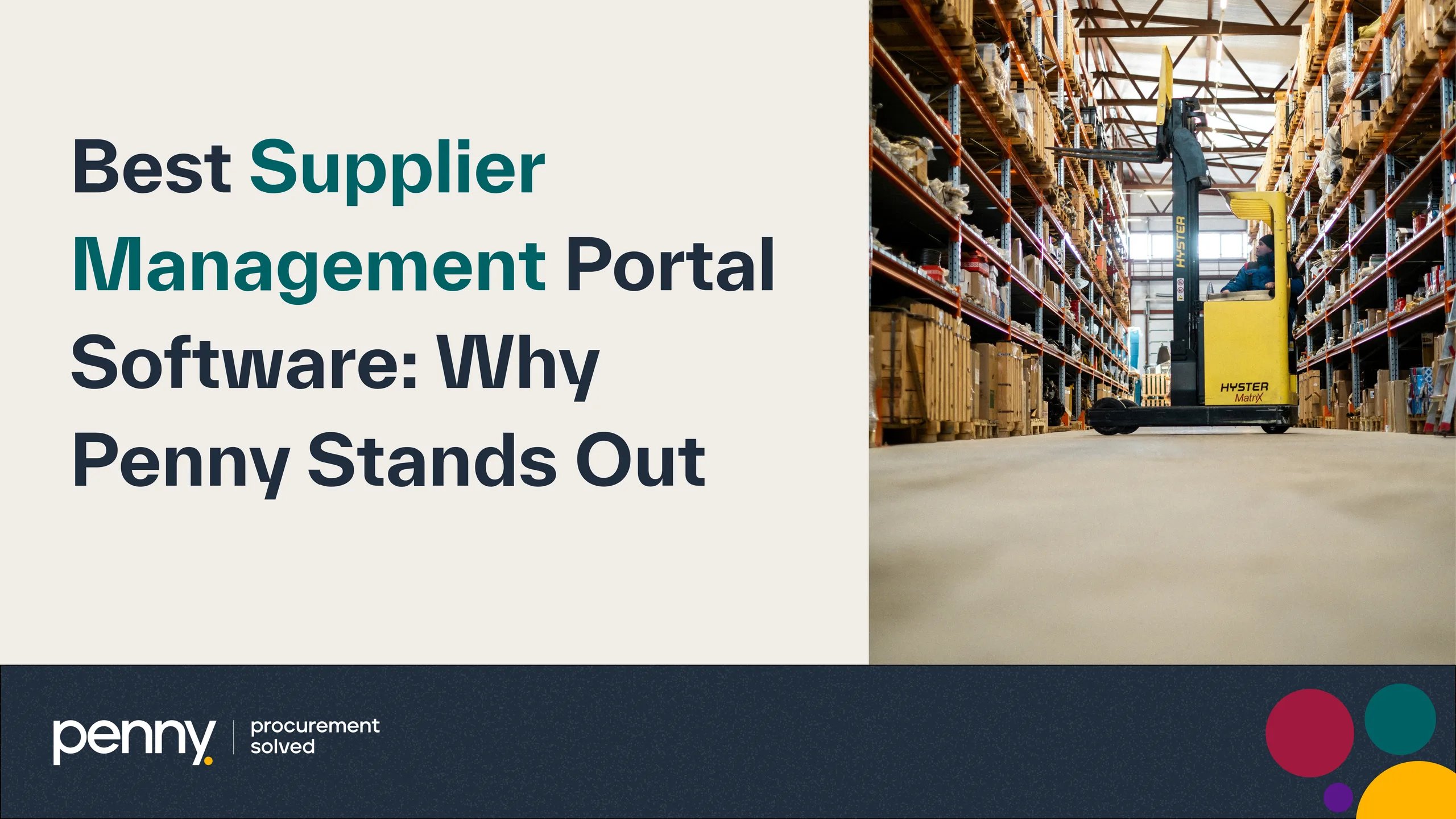Best Supplier Management Portal Software: Why Penny Stands Out