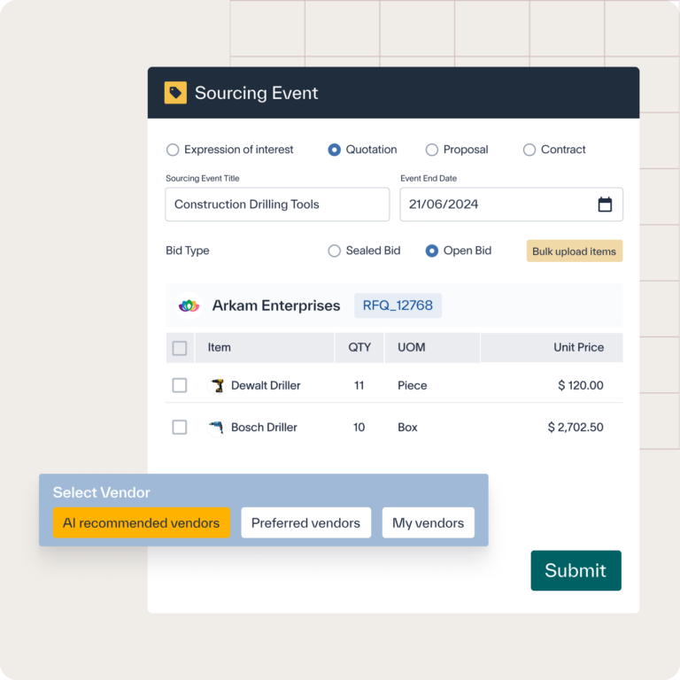 E-Sourcing Tools & Software for RFQ & RFP | Penny