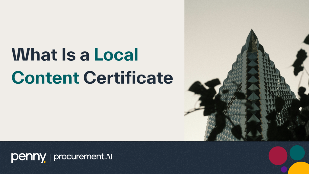 What Is a Local Content Certificate