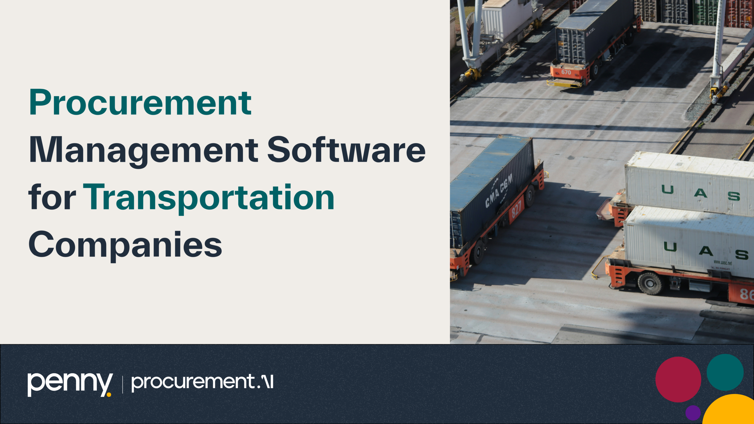 Procurement Management Software for Transportation Companies