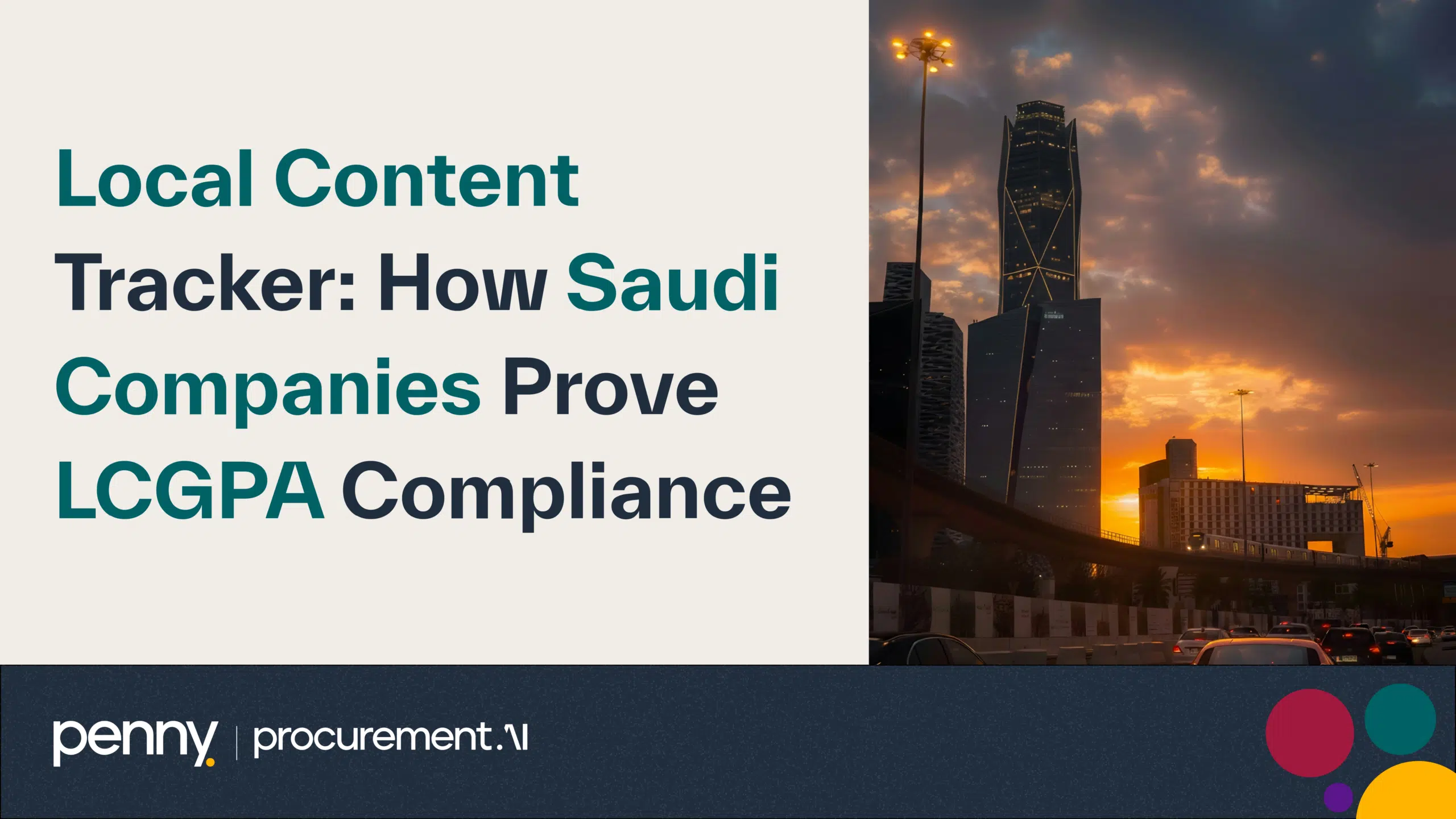 Local Content Tracker: How Saudi Companies Prove LCGPA Compliance