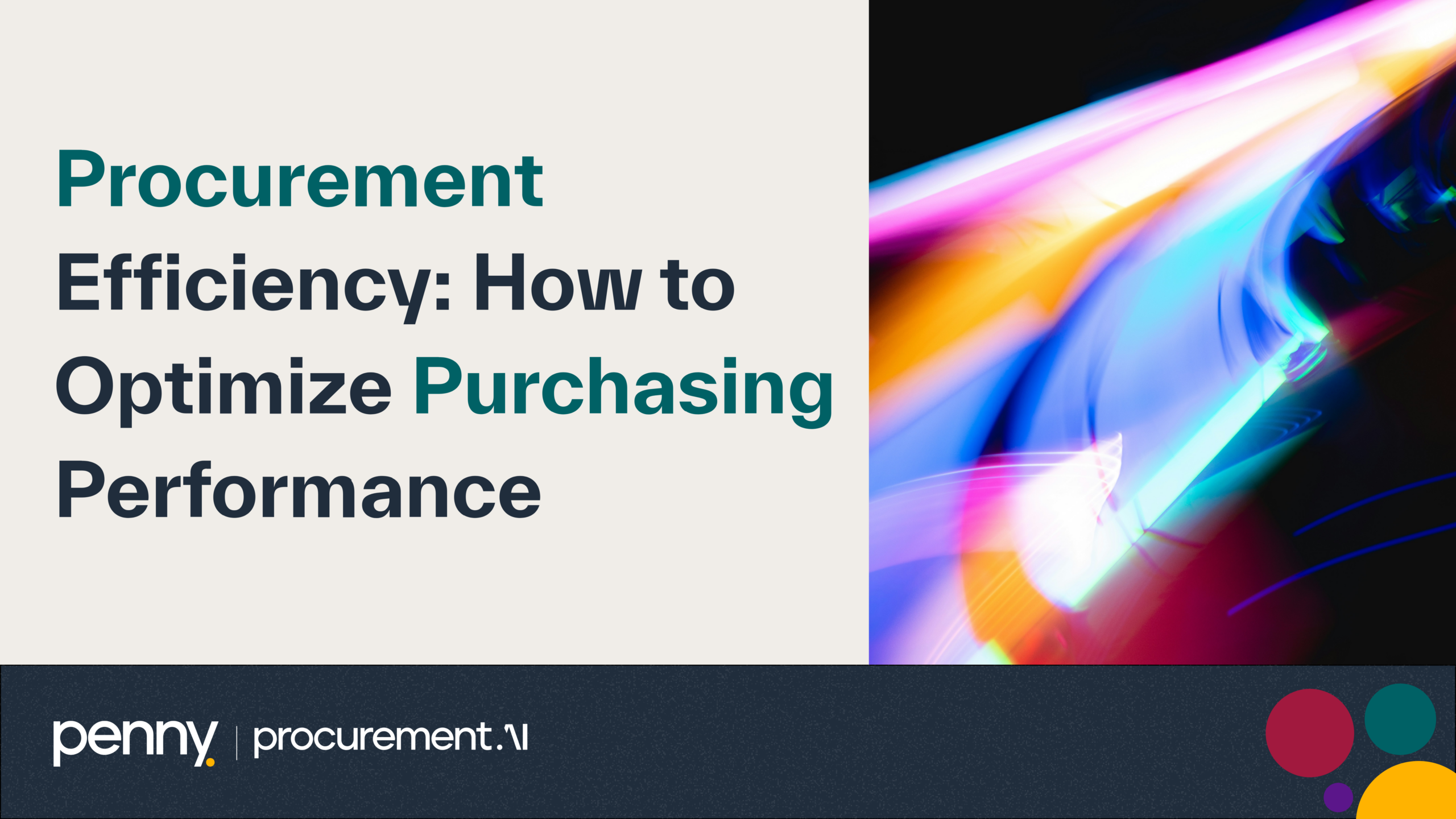 Procurement Efficiency: How to Optimize Purchasing Performance