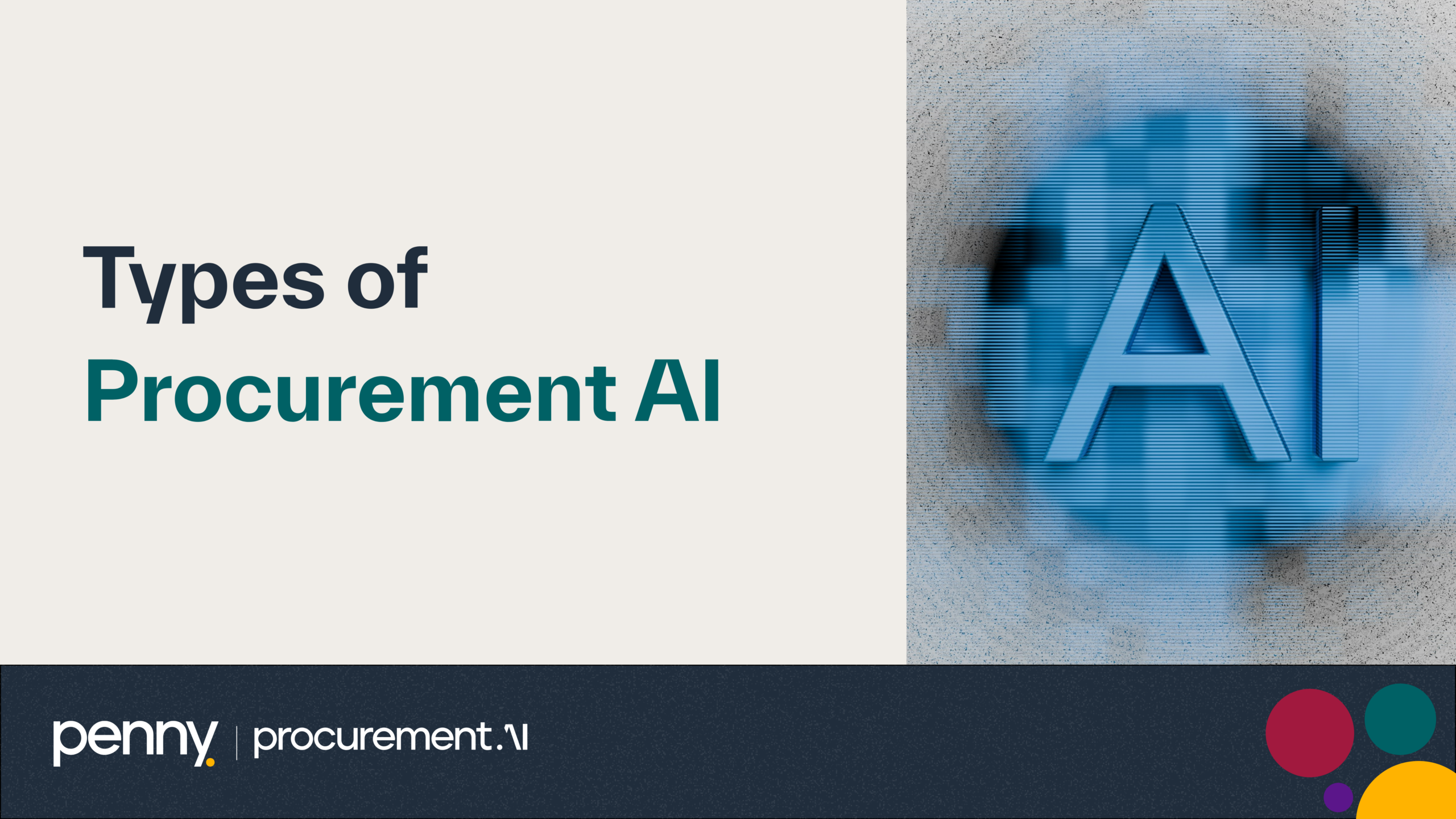 Types of procurement AI