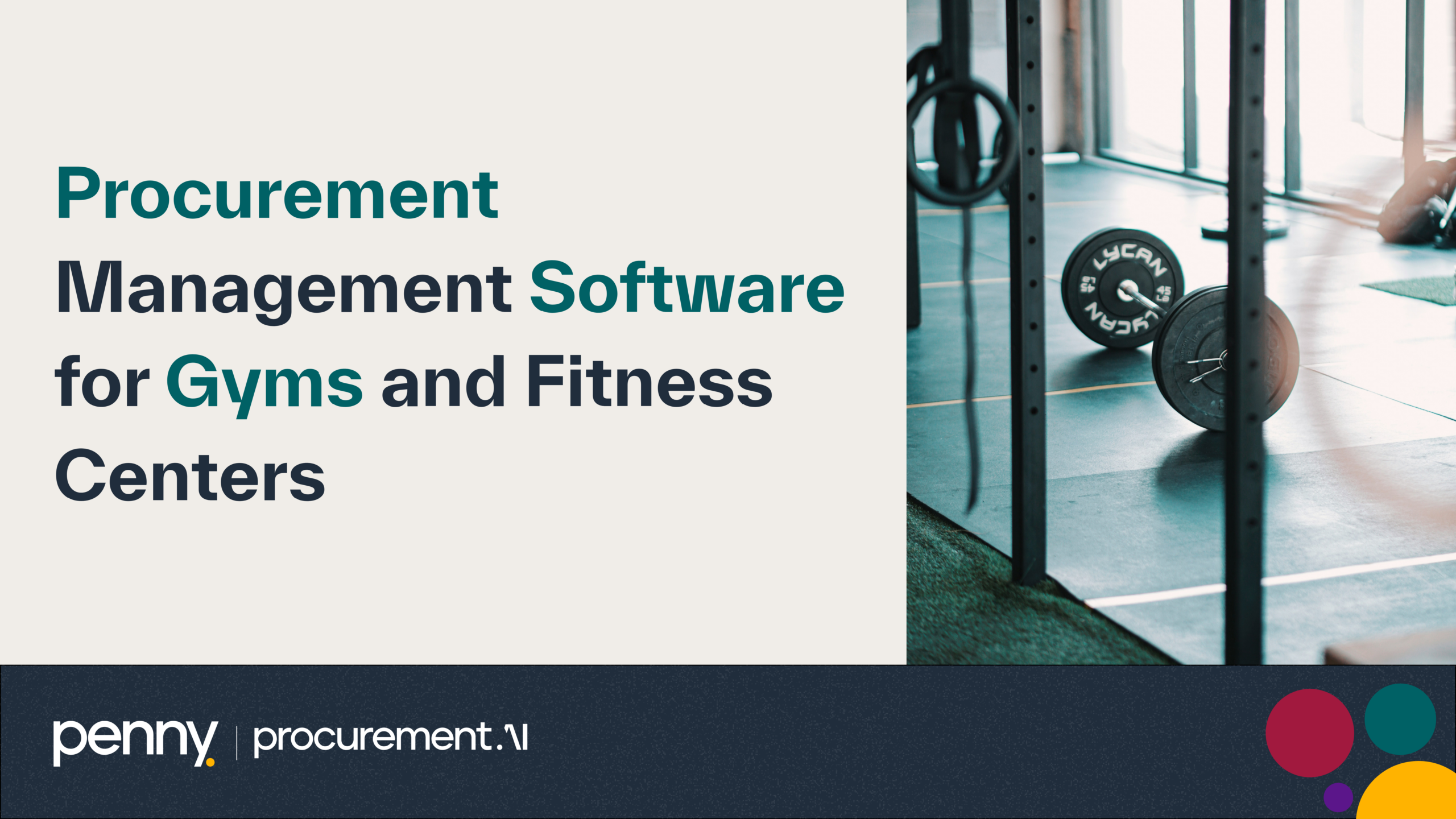Procurement Management Software for Gyms and Fitness Centers