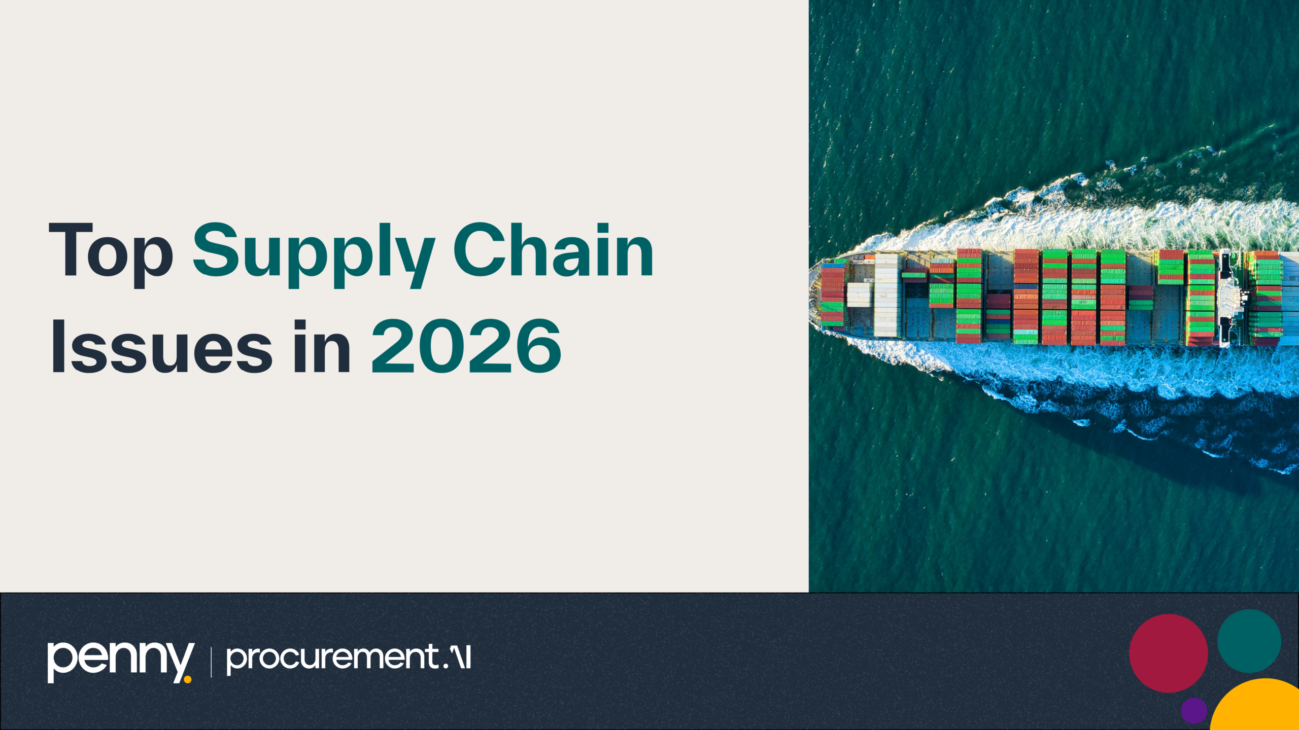 Top Supply Chain Issues in 2026