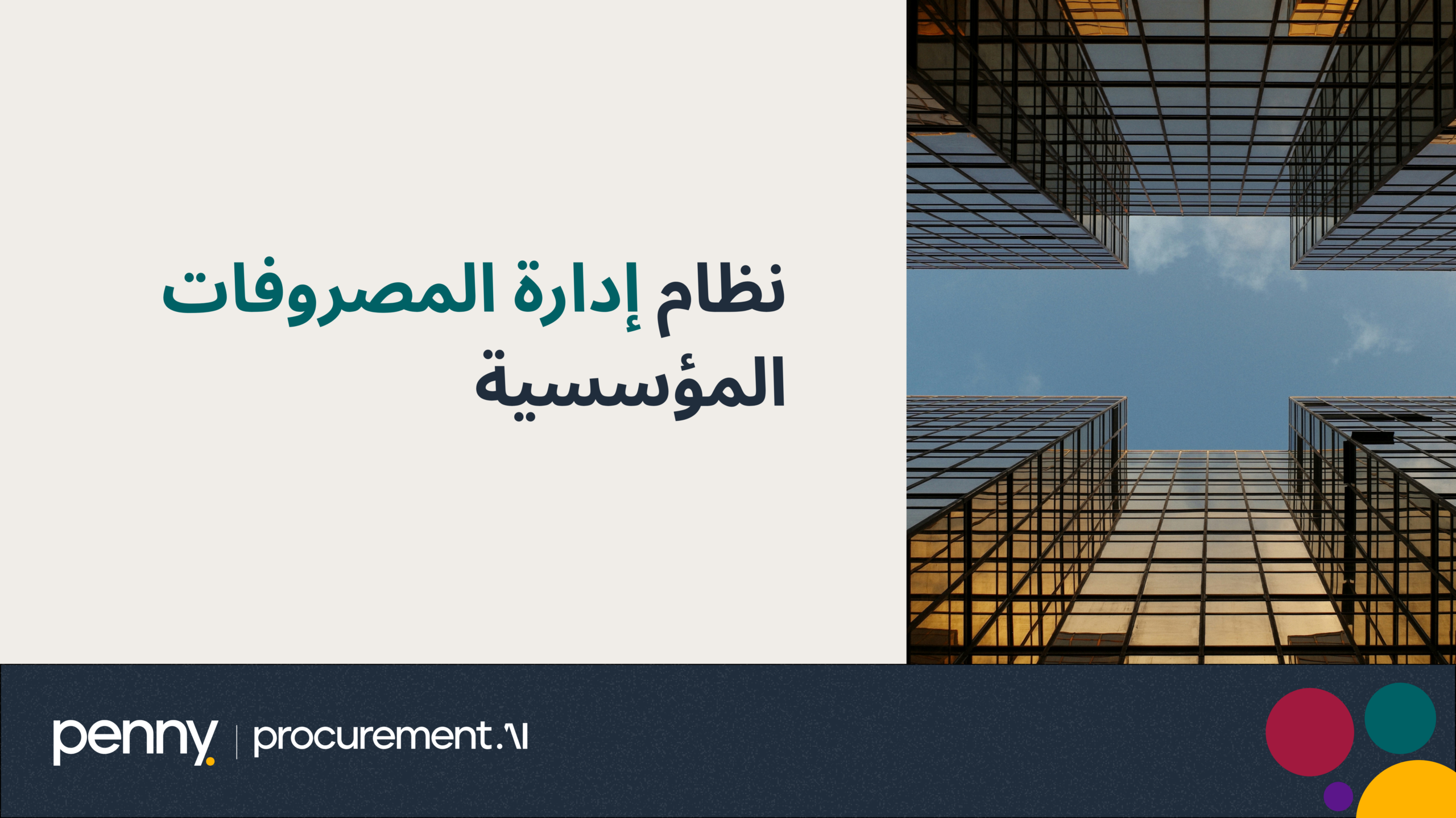 نظام إدارة المصروفات المؤسسية