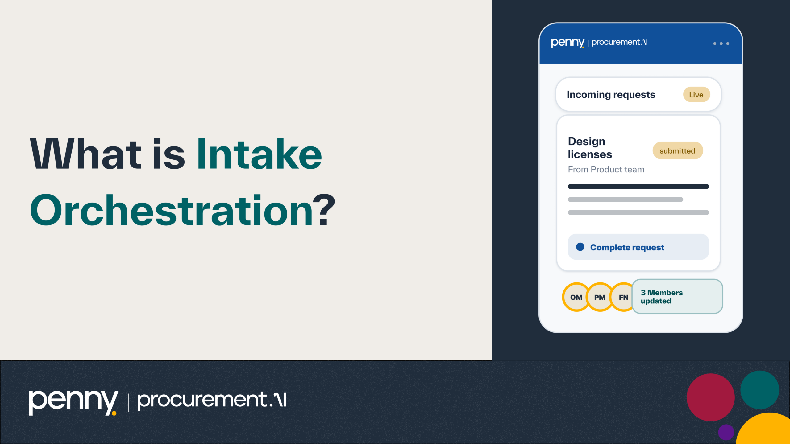 What is Intake Orchestration?